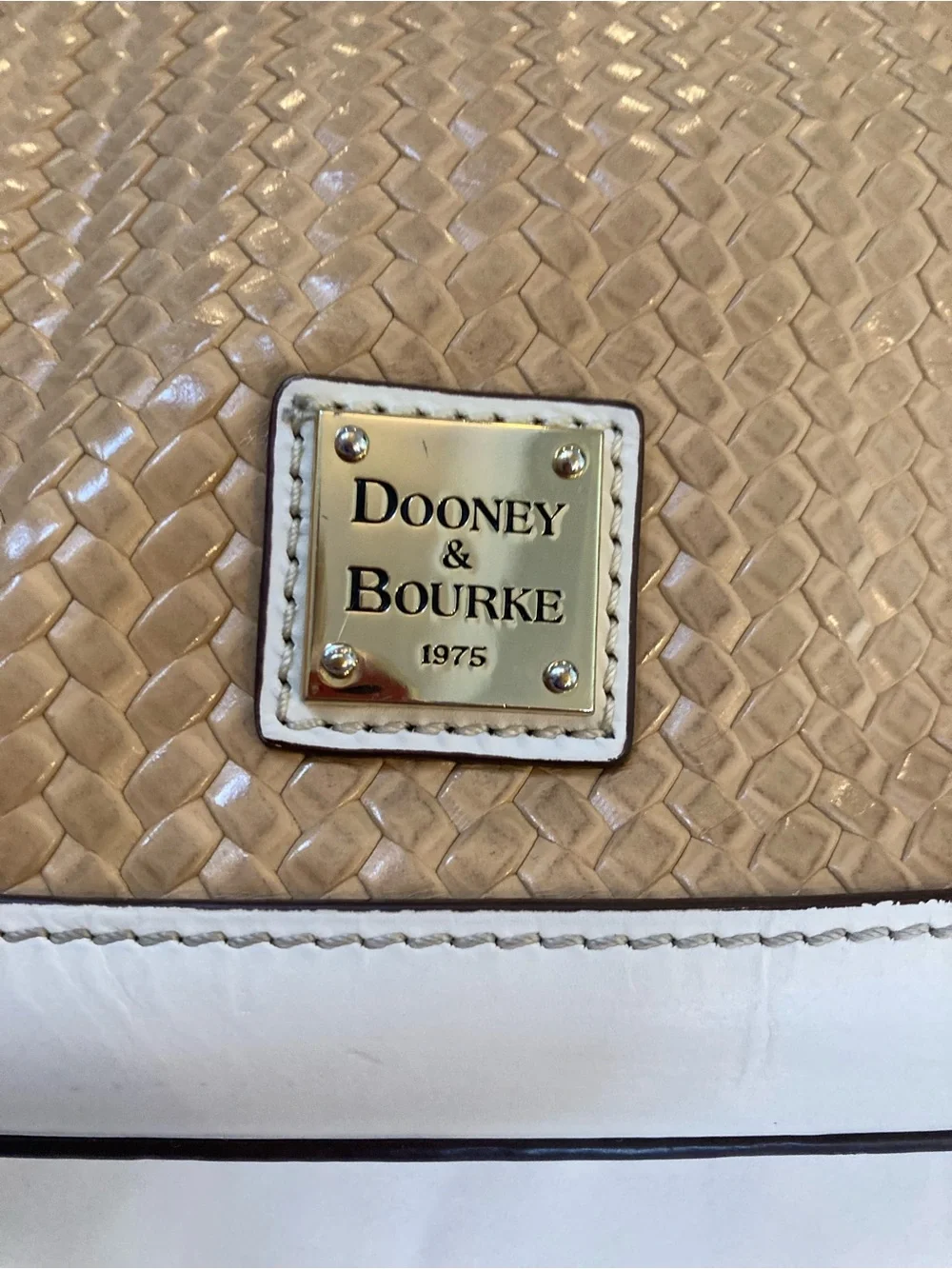 Dooney & Bourke Beacon Woven Domed Satchel